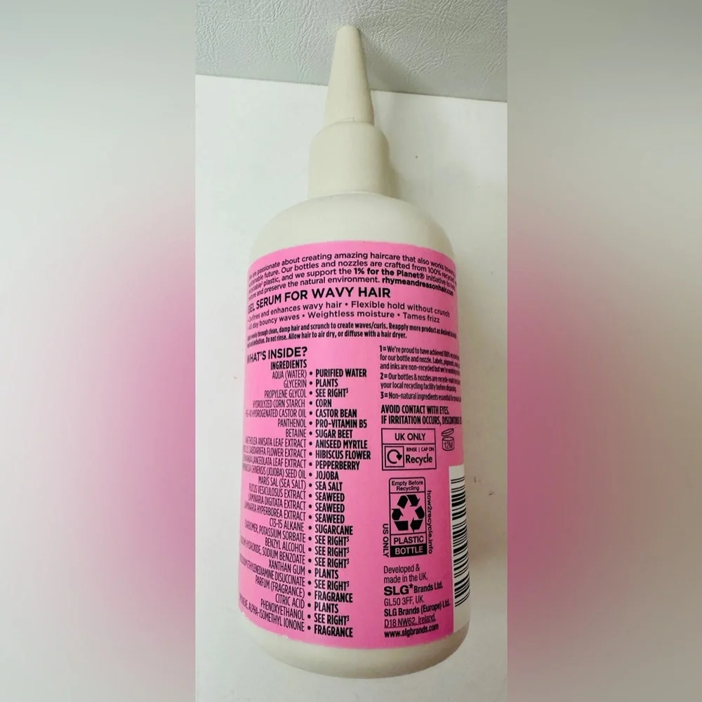 Rhyme & Reason Wave Revival Gel Serum NEW 6.7 FI Oz